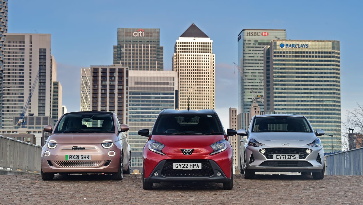 Toyota Aygo X vs Hyundai i10 vs Fiat 500: 2022 group test review | Auto ...